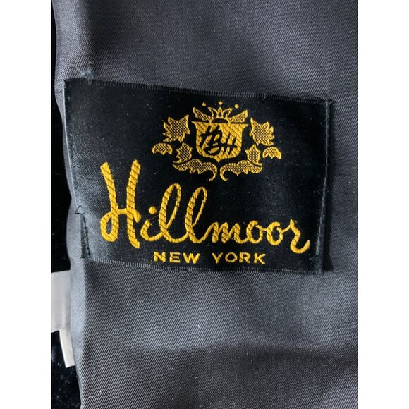 Vintage 90s Hillmoor NY Black Faux Fur Coat Zip Size L/XL RD10707 Teddy EUC USA - Picture 2 of 10